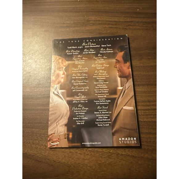 Being The Ricardos For Your Consideration FYC DVD 2022 SAG Awards Screener - Picture 6 of 6